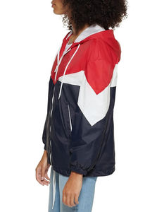 เสื้อแจ็คเก็ตกันลมผู้หญิงแบบ OEM ขายส่ง คุณภาพสูง แห้งเร็ว เป็นมิตรกับสิ่งแวดล้อม ผ้าปรับแต่งได้ พร้อมรับทำโลโก้ตามสั่ง - Product Image 3