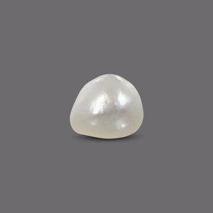 Perles d'eau douce naturelles Basra Pearl de 2,2 carats, disponibles en blanc, rose et autres options de couleur - Product Image 2