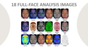 جهاز فيير 2 في 1 لتحليل البشرة والشعر وفروة الرأس بالذكاء الاصطناعي، كاميرا مع ضوء الأشعة فوق البنفسجية وRGB وWU، تكبير، 18 تقريرًا، توقعات الاتجاهات، صالون ثلاثي الأبعاد - Product Image 6