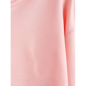 Sweat à capuche de haute qualité pour femmes Logo personnalisé imprimé prix usine sweat à capuche surdimensionné en coton uni 100% pour femmes - Product Image 6