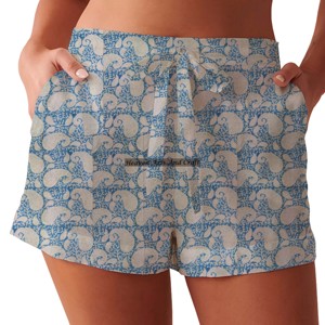 Ropa Interior Holgada y Transpirable de Verano para Mujer, Pantalones Cortos 100% Algodón, Ropa Interior Suave y Transpirable, Pantalones Cortos Tipo Boxer para Mujer - Product Image 1