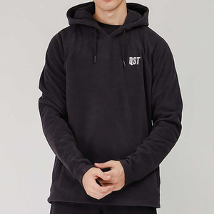 Sudadera con capucha de lana Polar ultrasuave para hombre, calidad de Alto Nivel, calidez de invierno, diseño de felpa, patrón sólido, 100% poliéster, cómoda - Product Image 1