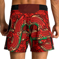 Shorts de sport pour hommes MMA et lutte, couleur et taille personnalisables, séchage rapide, respirant, écologique, léger, durable, entraînement, plage, fitness