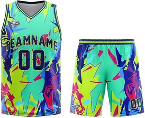 Conceptions d'uniformes de basket-ball personnalisés vente en gros pas cher maillot de basket-ball pour hommes et shorts de basket-ball vêtements d'entraînement d'été bsci - Product Image 2