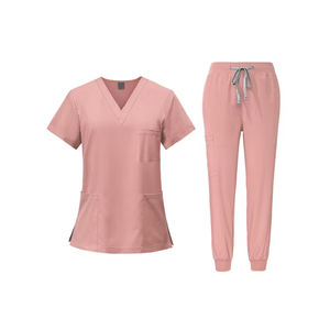Uniforme médical tissé ODM personnalisé, vêtements de santé au Bangladesh, ensembles de blouses d'hôpital unisexes, fabricant de vêtements pour médecins et infirmières, vente en gros - Product Image 1
