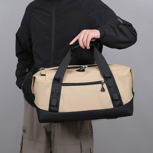 Hot Sale <b>Large</b> Capacity <b>Duffel</b> <b>Bag</b> for Men Women Fashionable Gym Fitness Training Waterproof Casual Sports Polyester Oxford - Product Image 2