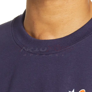 T-shirts décontractés unisexes pour hommes en polyester/coton tricoté, impression personnalisée du logo de la marque OEM, fournisseur du Pakistan - Product Image 5