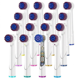 High-Tension DuPont Filament Replacement Round <b>Heads</b> Generic for Oral Bs Electric <b>Toothbrush</b> Refills Wholesale OEM - Product Image 1