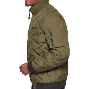 Men's Top-Selling <b>Quilted</b> Bomber Jacket Comfortable Breathable with Stand Collar <b>for</b> Winter Made in Pakistan - Product Image 3