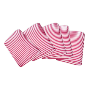 Set de table texturé orange rouille, en coton robuste pour commandes en gros, options de poids personnalisées et production OEM - Product Image 5