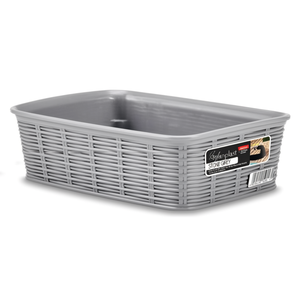 Cesto de Basura de Almacenamiento Stefanplast ELEGANCE 20x14x6cm Gris Piedra Modelo 30913 - Product Image 2