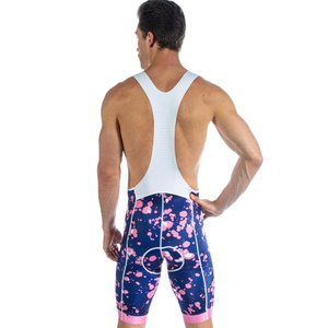 Vêtements de sport rembourrés à haute élasticité pour le VTT, pantalon de cyclisme à bretelles, nom d'équipe personnalisé, short de cyclisme professionnel pour homme - Product Image 5