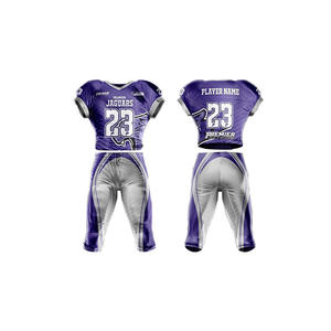 Camiseta Profesional de Fútbol Americano de Alta Calidad, 100% Poliéster, Diseño Personalizado, Uniforme de Fútbol Americano - Product Image 1