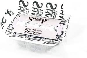 Cuchillas de Afeitar Razor Blades Club 100 Sharp 7Am Super Platinum |   Cuchillas de Repuesto para Maquinilla de Afeitar - Product Image 5