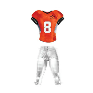 Servicio OEM, Uniforme de Fútbol Americano Personalizable, Transpirable, de Manga Corta, Ropa de Entrenamiento de Alta Calidad, Nuevo Diseño, Precio Bajo - Product Image 1