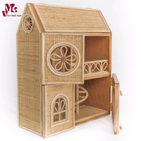 Meilleures ventes : Maison de poupée en rotin, style dessin animé, jouets pour enfants de 2 à 4 ans, unisexe, fabriquée au Vietnam par Viet Mai Lan