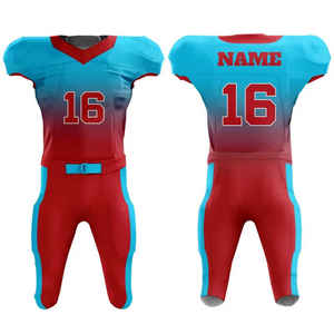 Youth WearAmerican Football Jersey Uniforme Personalizado Su Propio Logotipo Uniformes de Fútbol Americano - Product Image 1