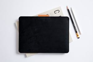 High Quality Genuine Leather Modern Durable Portable <b>Laptop</b> Sleeve LS-0102 - Product Image 2