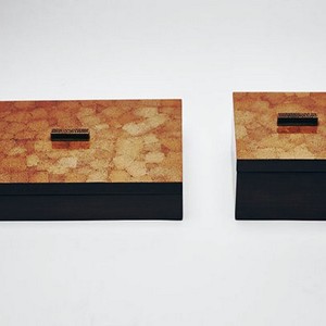 Petite boîte décorative en noir et marron Vente chaude Cadeaux et artisanat Boîtes en bois Panneaux muraux fabriqués en Inde - Product Image 1