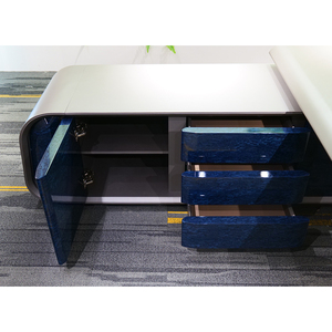 Luxury Wooden Meeting Table Modern Rectangular Boardroom Desk Commercial <b>Office</b> Furniture Large Conference Room Desk - Product Image 1