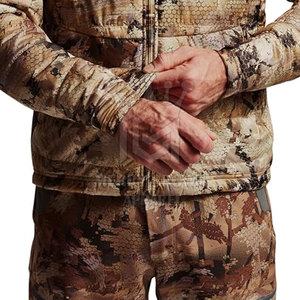 แจ็กเก็ตล่าสัตว์สำหรับผู้ชายเสื้อแจ็กเก็ตล่าสัตว์มีปกปรับแต่งได้สำหรับใช้งานกลางแจ้ง - Product Image 6