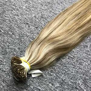 Top qualité kératine I-TIP mélange couleur naturel droit vierge cheveux 100% vietnamien cheveux bruts - Product Image 4