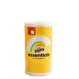 Serviettes en papier Bounty Essentials Select-A-Size, blanches, 12 rouleaux doubles = 24 rouleaux standard, lot de 12 - Product Image 1
