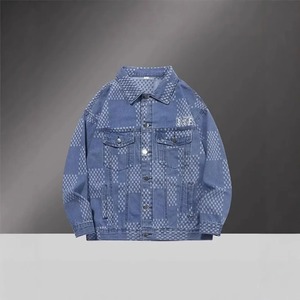 Otoño Invierno nueva chaqueta de tendencia de moda para hombres cuello de gran tamaño grueso de alta calidad chaqueta de estilo de motocicleta informal para jóvenes - Product Image 3