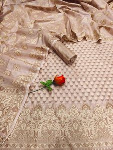 Les saris en soie de brocart très attrayants sur mesure peuvent être utilisés pour les textiles de maison et les créateurs de mode, idéaux pour la revente - Product Image 2