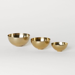 Luxury Polished Handmade Eco-Friendly <b>Stainless</b> <b>Steel</b> <b>Bowl</b> for Chocolate Ramadan Eid Decoration - Product Image 1