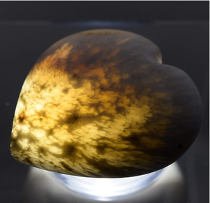 คริสตัลรูปหัวใจบวมผลึกคริสตัลอัญมณีสีขาวของขวัญวาเลนไทน์ขัดเงาขนาดใหญ่ - Product Image 6