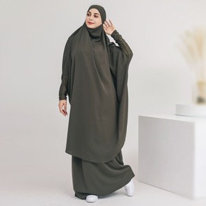Robe de prière musulmane Abaya, élégante, respirante, légère, extensible dans les quatre sens, pour l'Aïd, le Ramadan, le printemps, toutes saisons - Product Image 1