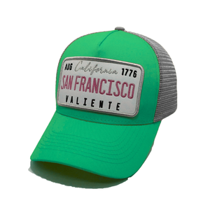 Casquette de baseball sportive à 5 panneaux en maille respirante, avec logo brodé 3D personnalisé et étiquette personnalisée, fabriquée au Vietnam - Product Image 2