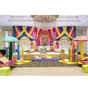 ชุดตกแต่งเวทีงานแต่งงานของตกแต่งเวทีมุสลิม - Product Image 1