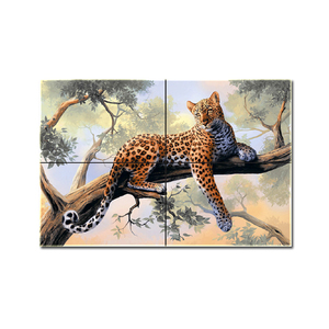 กระเบื้องผนังเซรามิกสีขาวคลาสสิกทันสมัยขนาด300X450มม. พร้อมการออกแบบการ์ตูนสำหรับเด็กผนังภายในห้องฟังก์ชั่นไฟร์บริก - Product Image 3