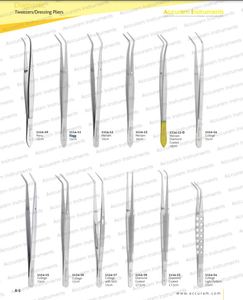 Pinzas Meriam, pinzas dentales recubiertas de diamante, pinzas quirúrgicas, instrumentos quirúrgicos dentales - Product Image 2