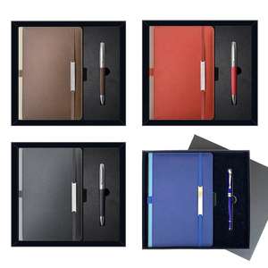 Ensemble de luxe carnet A5 et stylo – Cadeaux promotionnels d'entreprise pour cadres et dirigeants – Coffret cadeau d'affaires de luxe - Product Image 6