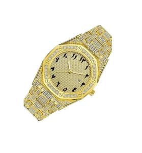 Diamond Watch Set for <b>Bride</b> Groom | Luxury Matching Pair Watches | Sparkling Crystal Stones & Premium Strap Design - Product Image 5