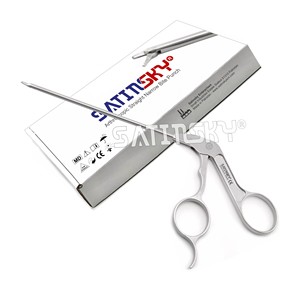 Satinsky 6" Manual Arthroscopic Straight Narrow <b>Bite</b> Punch 3.4mm Stainless Steel Orthopedic Forceps Surgical Instruments - Product Image 4