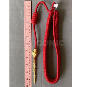 Venta al por mayor Aiguillette de calidad superior con logotipo personalizado Hecho de nylon y poliéster precio barato Aiguillette - Product Image 6