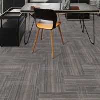Dalles de moquette de bureau en PP, dalles de moquette commerciales 50x50, revêtement de sol modulaire en polypropylène pour immeubles de bureaux, lieux de travail, projets d'entreprise