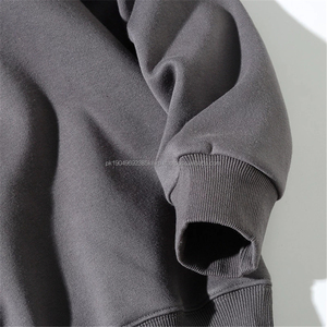 Sweat-shirt unisexe à col rond personnalisé de bonne qualité, impression par sublimation, sudaderas - Product Image 5