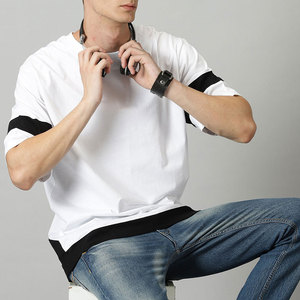 Vente en gros de t-shirt grande taille pour hommes entièrement personnalisé t-shirt oversize respirant pour les hommes dans de nouveaux designs - Product Image 4