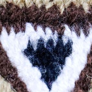 Western Show Horse Saddle Blanket Diseño de Nueva Zelanda Manta de sillín de lana hecha a mano Top Wool Saddle Pad Size - Product Image 3