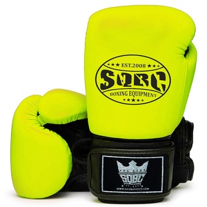 Gants professionnels de Muay Thai Gants de boxe Concevez vos propres gants de boxe en PU Sparring Muay Thai - Product Image 2