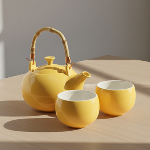 Ensemble de théière en porcelaine durable de qualité supérieure 3460982SETA-0.5, design nordique, 500 ml - Product Image 6
