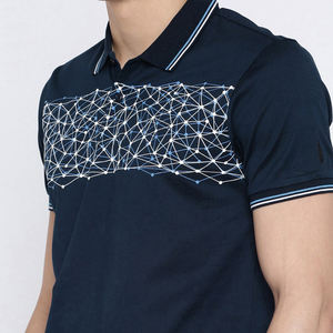 Polo en coton 100% respirant personnalisé à la vente chaude pour hommes, vêtements décontractés d'été, grande taille - Product Image 6