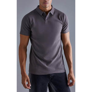 Tricot anti-rides pour hommes de qualité supérieure pour polo décontracté à manches courtes avec motif imprimé T-shirts sur mesure - Product Image 4