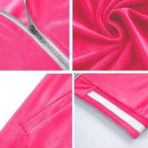 Ensemble de survêtement unisexe 2 pièces en coton 100% respirant, coupe-vent et écologique pour le sport et le fitness - Product Image 5