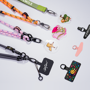 Correa Universal de Tela para Teléfono Celular con Clip de Tela Giratorio en Forma de Parche, Correas para Teléfono Móvil, Accesorios para Fundas de Teléfono - Product Image 1
